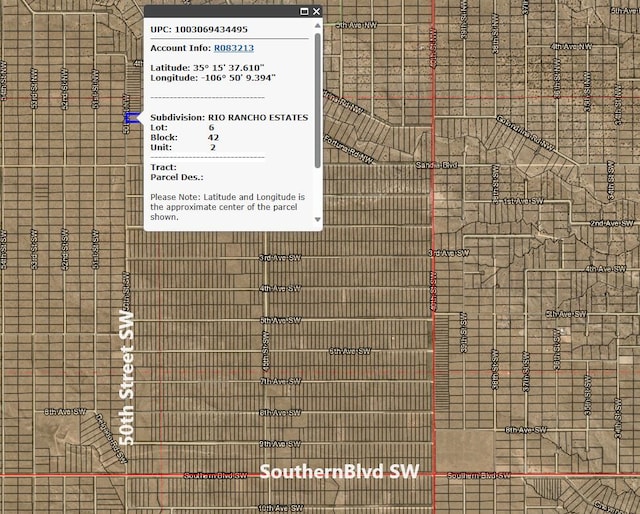 Listing photo 2 for LOT6 50th St NW, Rio Rancho NM 87144