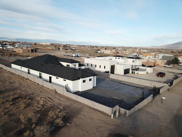 bird's eye view featuring a residential view