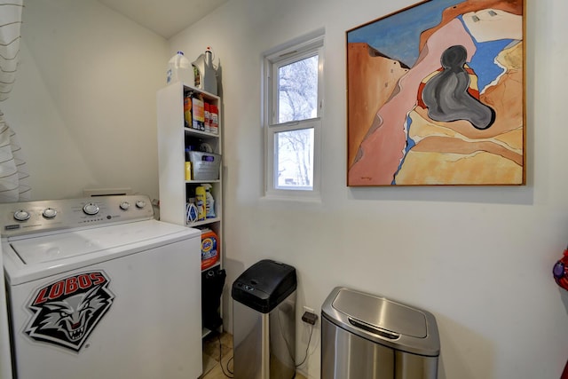 laundry room featuring washer / clothes dryer and laundry area