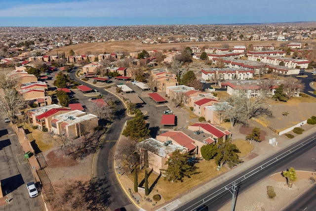 drone / aerial view featuring a residential view