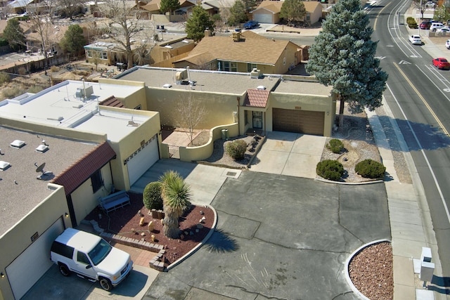 drone / aerial view featuring a residential view