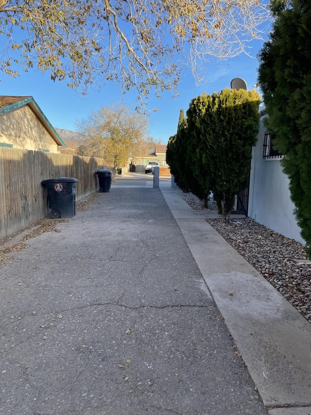 view of street