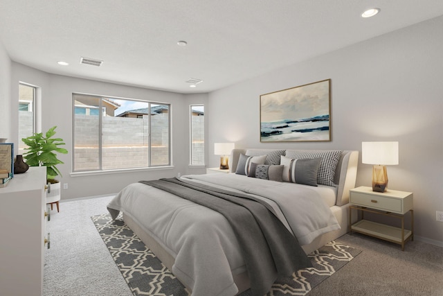 8401 Twain Way NW, Albuquerque, NM 87114 - carpeted bedroom with recessed lighting and baseboards