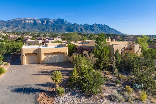 mountain view featuring a residential view