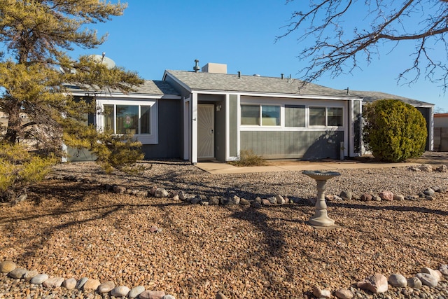 view of ranch-style house