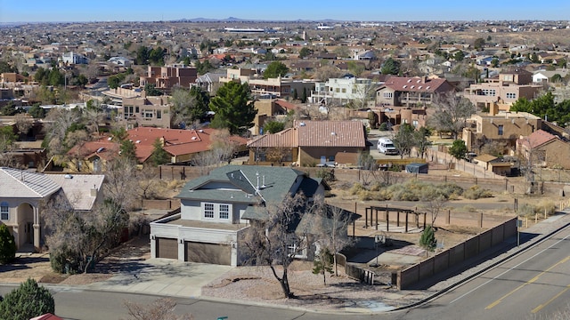 birds eye view of property featuring a residential view