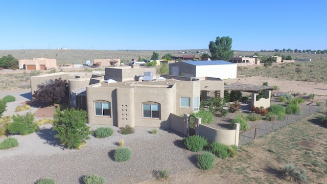 761 Marble Sky Ave NE, Rio Rancho, NM 87144 - pueblo-style home with stucco siding