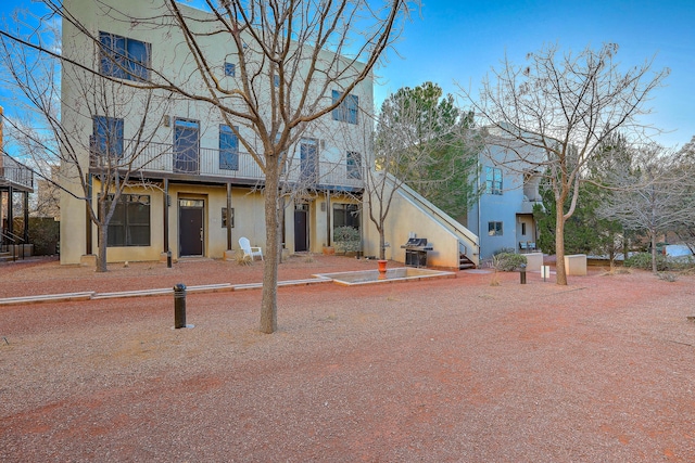 view of rear view of property