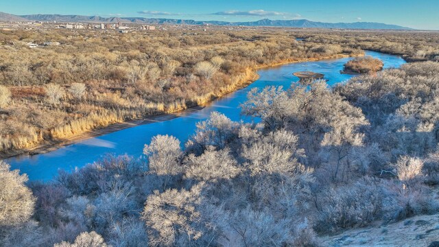 3805 Riverview Rd NW, Albuquerque, NM 87105 - bird's eye view of a water and mountain view