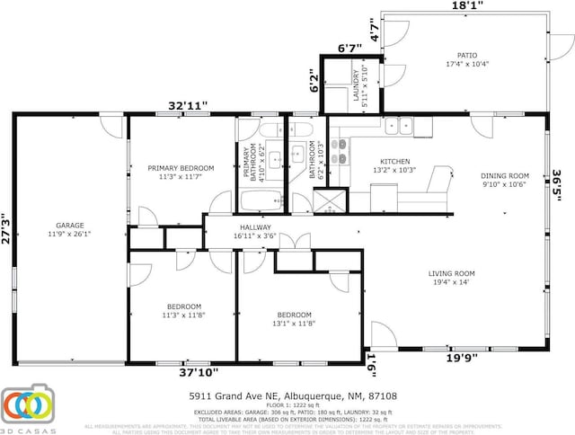 view of layout