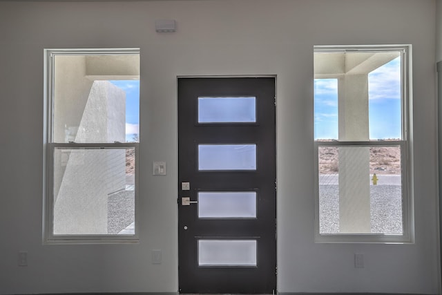 view of entryway