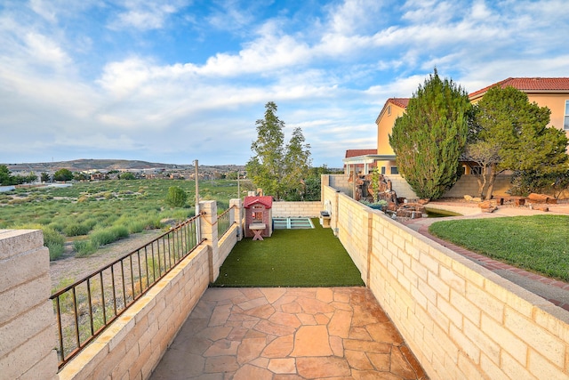 view of patio