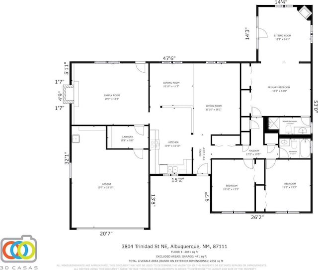 view of layout