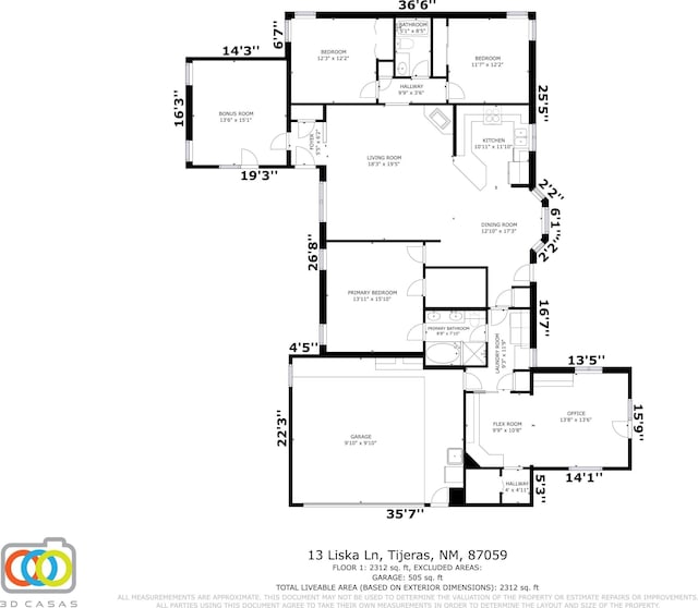 view of layout