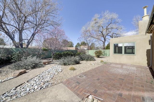 view of patio / terrace featuring a fenced backyard