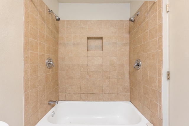 full bathroom with shower / bathtub combination