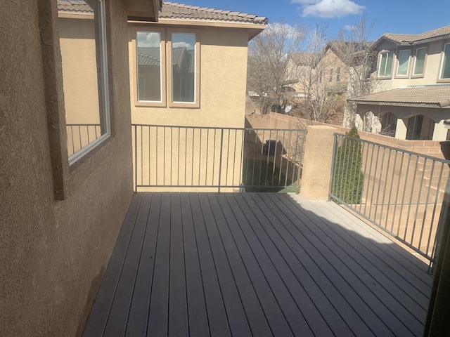view of deck