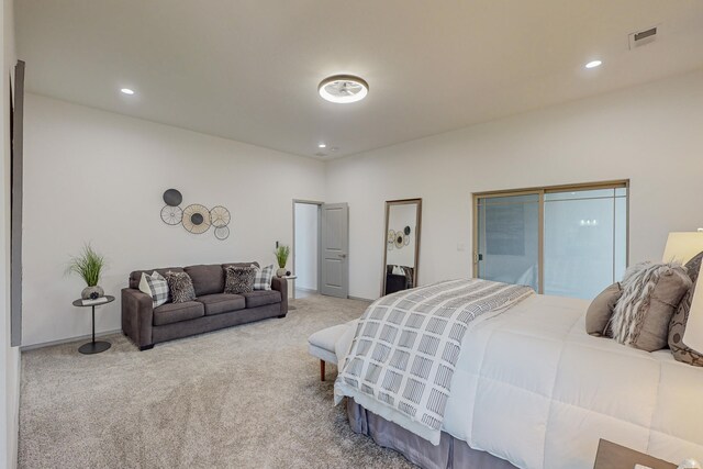 2006 Suttle Ct NE, Rio Rancho, NM 87124 - bedroom featuring carpet flooring, recessed lighting, and visible vents