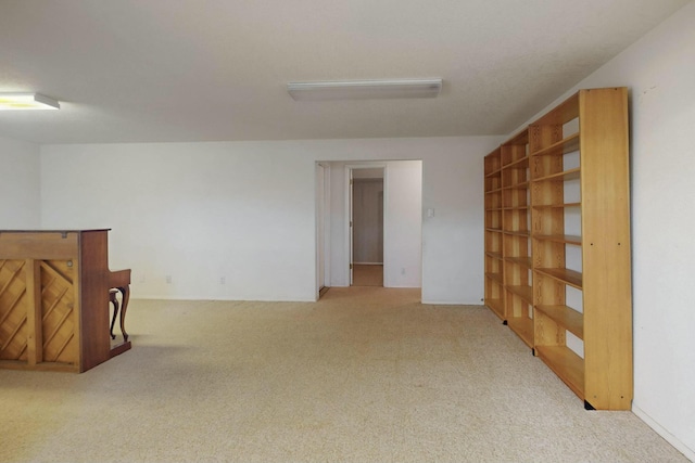 empty room with light carpet