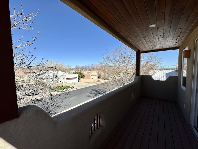 2638 Aloysia Ln NW, Albuquerque, NM 87104 - balcony featuring a mountain view