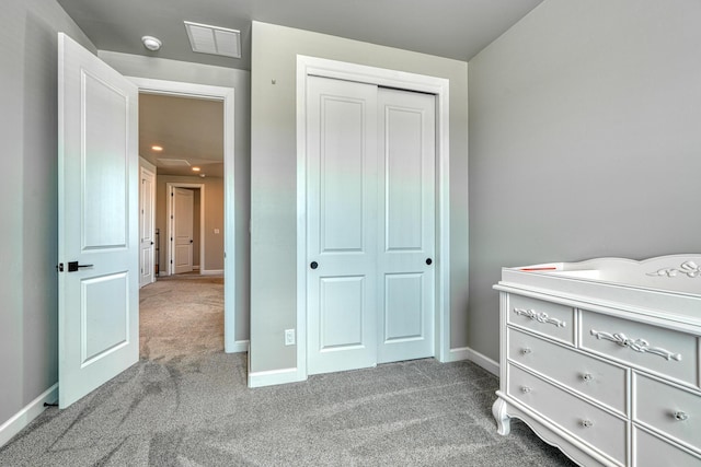 7754 Majesty Ct NW, Albuquerque, NM 87107 - bedroom featuring carpet floors, a closet, baseboards, and recessed lighting