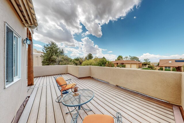 712 Navarra Way SE, Albuquerque, NM 87123 - view of deck