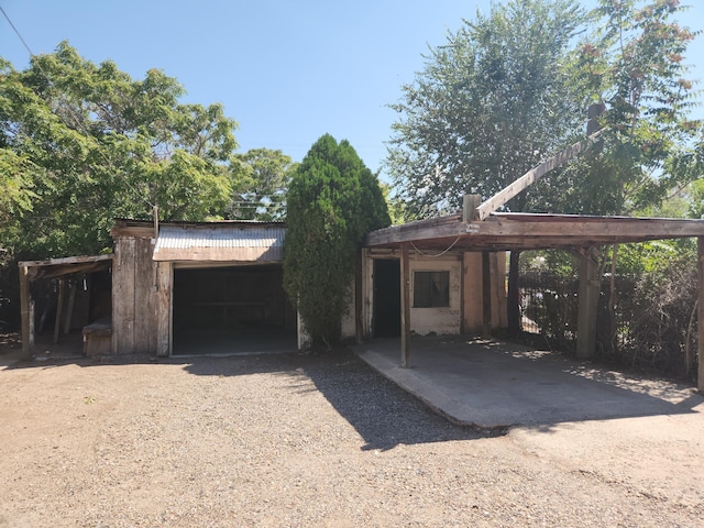 912 Camino Del Pueblo, Bernalillo, NM 87004 - exterior space featuring a carport