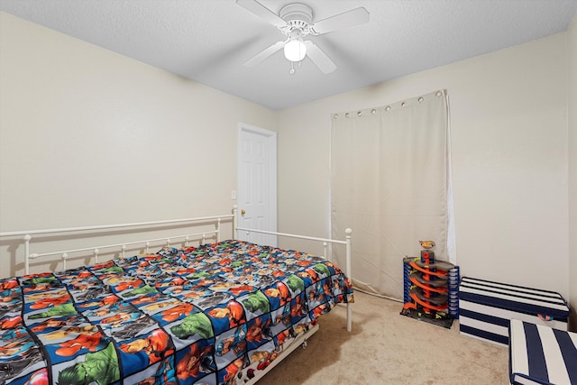 9405 Vervain Dr NW, Albuquerque, NM 87114 - bedroom featuring carpet and ceiling fan