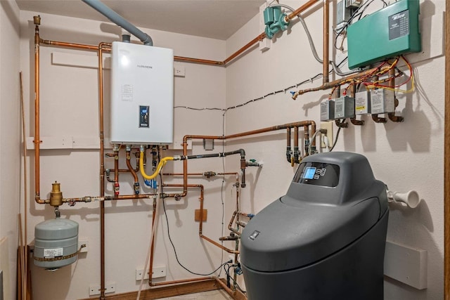 utilities with tankless water heater