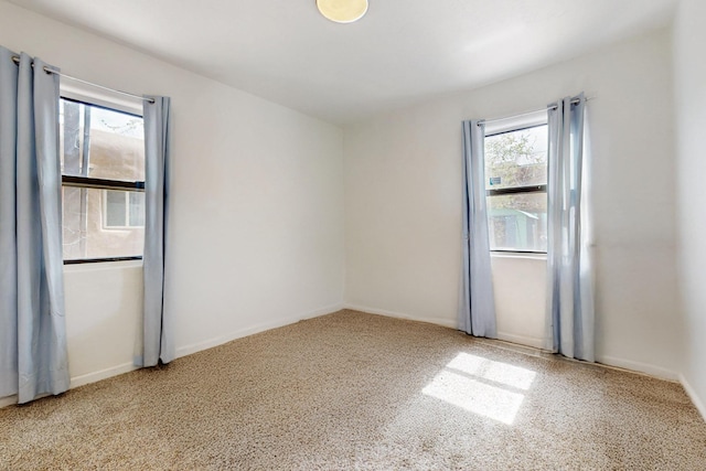empty room with a healthy amount of sunlight