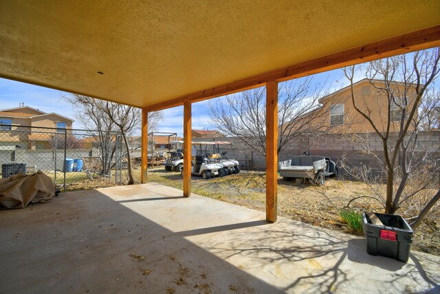 5750 Quay St, Rio Rancho, NM 87144 - view of patio / terrace with a fenced backyard