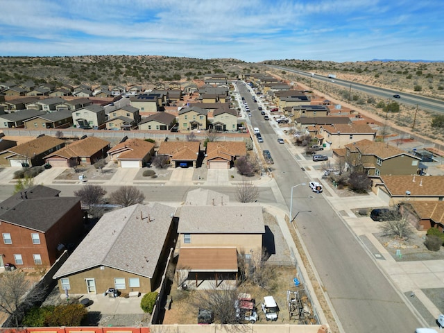 5750 Quay St, Rio Rancho, NM 87144 - bird's eye view featuring a residential view