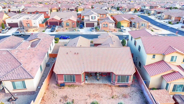 birds eye view of property featuring a residential view