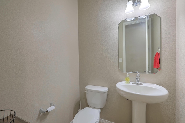 bathroom with toilet