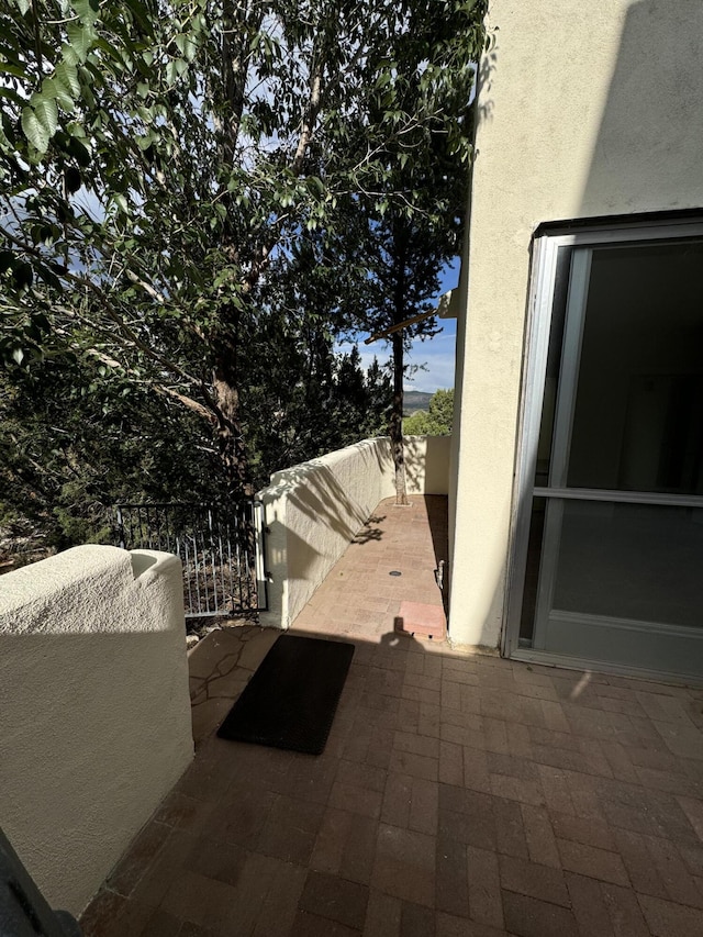 6488 Tahawash St, Cochiti Lake, NM 87083 - view of patio / terrace featuring a balcony