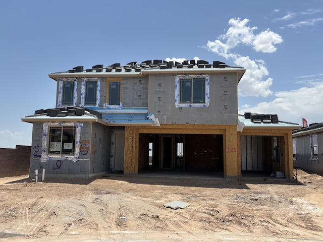 3133 Wolf Tail Loop NE, Rio Rancho, NM 87144 - property under construction with an attached garage