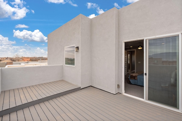 2422 Lynn Rd SE, Rio Rancho, NM 87124 - view of wooden deck