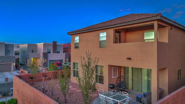 8717 Sevano Cir NE, Albuquerque, NM 87113 - balcony featuring a residential view