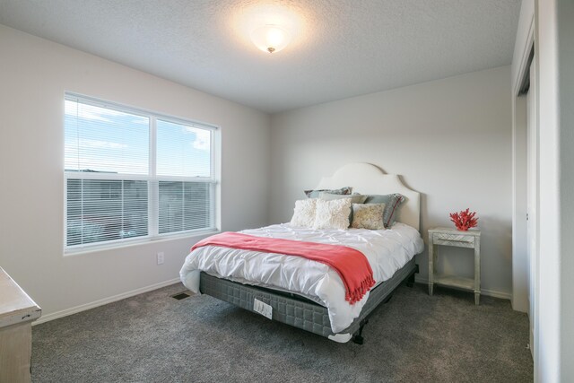 9620 Sage Ranch Ct SW, Albuquerque, NM 87121 - carpeted bedroom with a textured ceiling