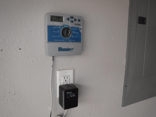 details with electric panel