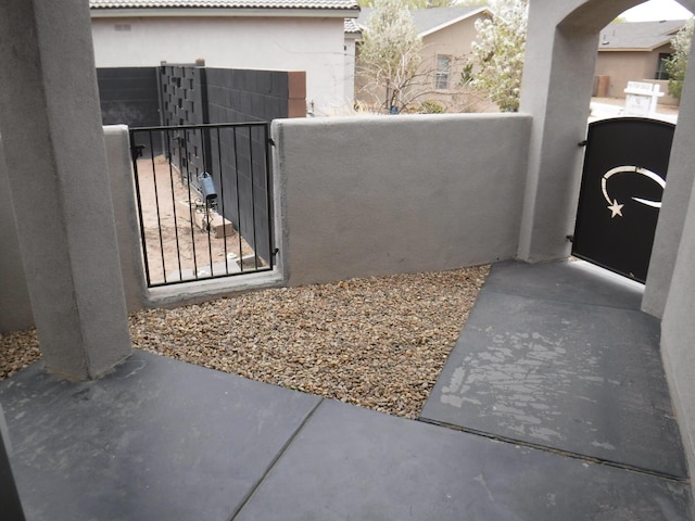 view of gate