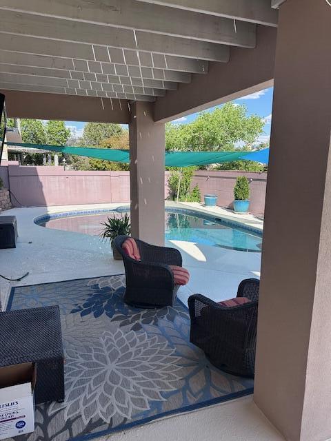 4104 Killington Rd NW, Albuquerque, NM 87114 - view of fenced backyard
