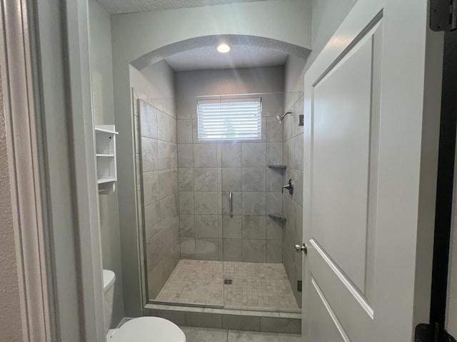 6016 N Sandia Ct, Rio Rancho, NM 87144 - full bath featuring toilet and a shower stall