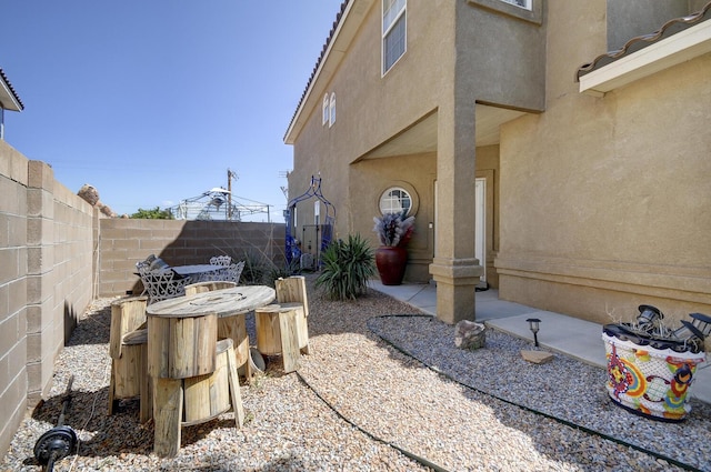 4844 Stafford Pl NW, Albuquerque, NM 87120 - view of patio with a fenced backyard