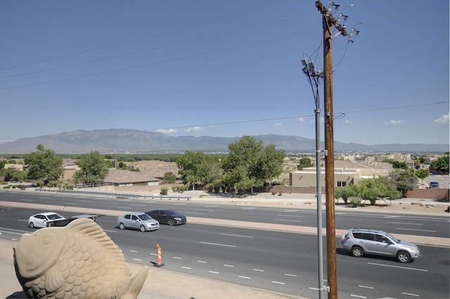 4844 Stafford Pl NW, Albuquerque, NM 87120 - exterior space featuring a mountain view and sidewalks