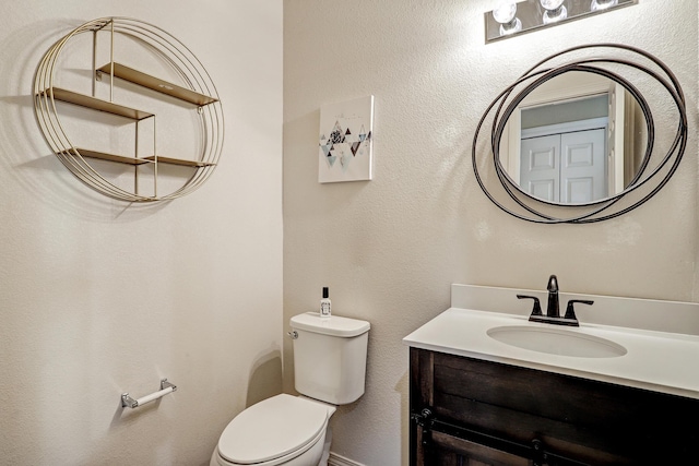 2467 Corvara Dr SE, Rio Rancho, NM 87124 - bathroom with toilet and vanity