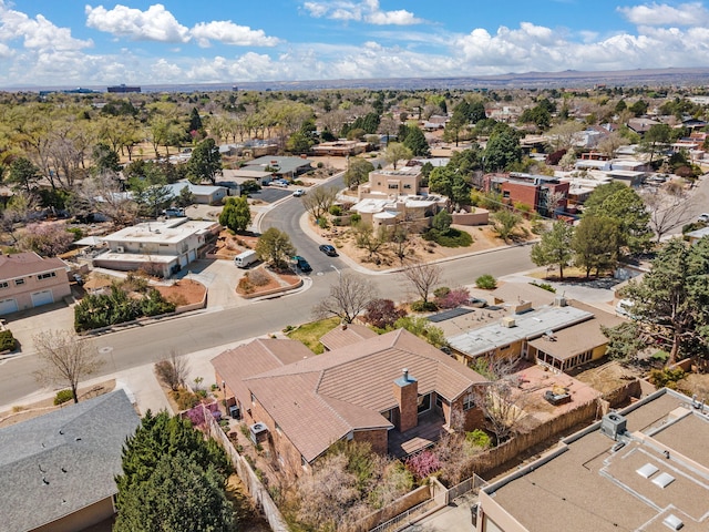 birds eye view of property featuring a residential view