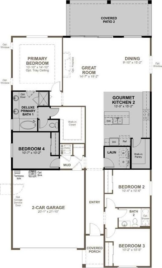 3225 Matador St SE, Rio Rancho, NM 87144 - view of property floor plan