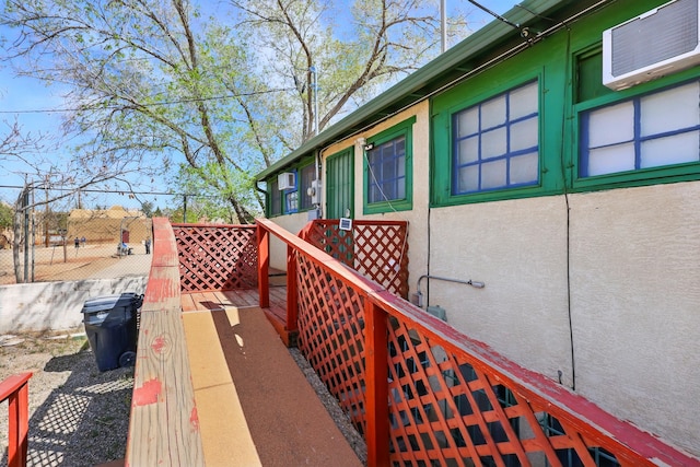 223 Edith Blvd SE, Albuquerque, NM 87102 - deck featuring fence