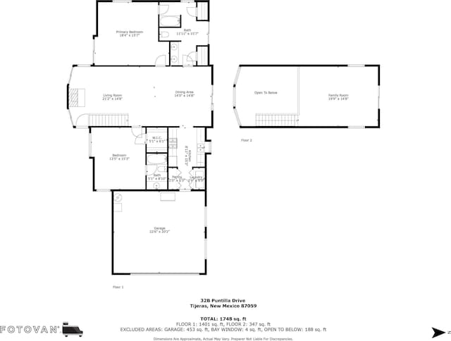 32 Puntilla Dr Unit B, Tijeras, NM 87059 - plan